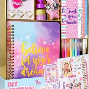 DIY Journal Kit for Girls – Scrapbook & Diary Gift Set