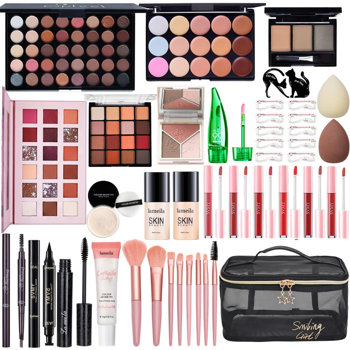 All in One Makeup Kit for Women Full Kit