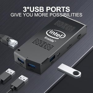 Mini PC Stick Intel Celeron N4000 2.8GHz Windows