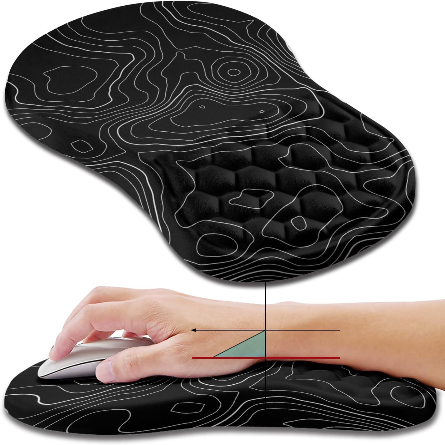 Hokafenle Ergonomic Mouse Pad